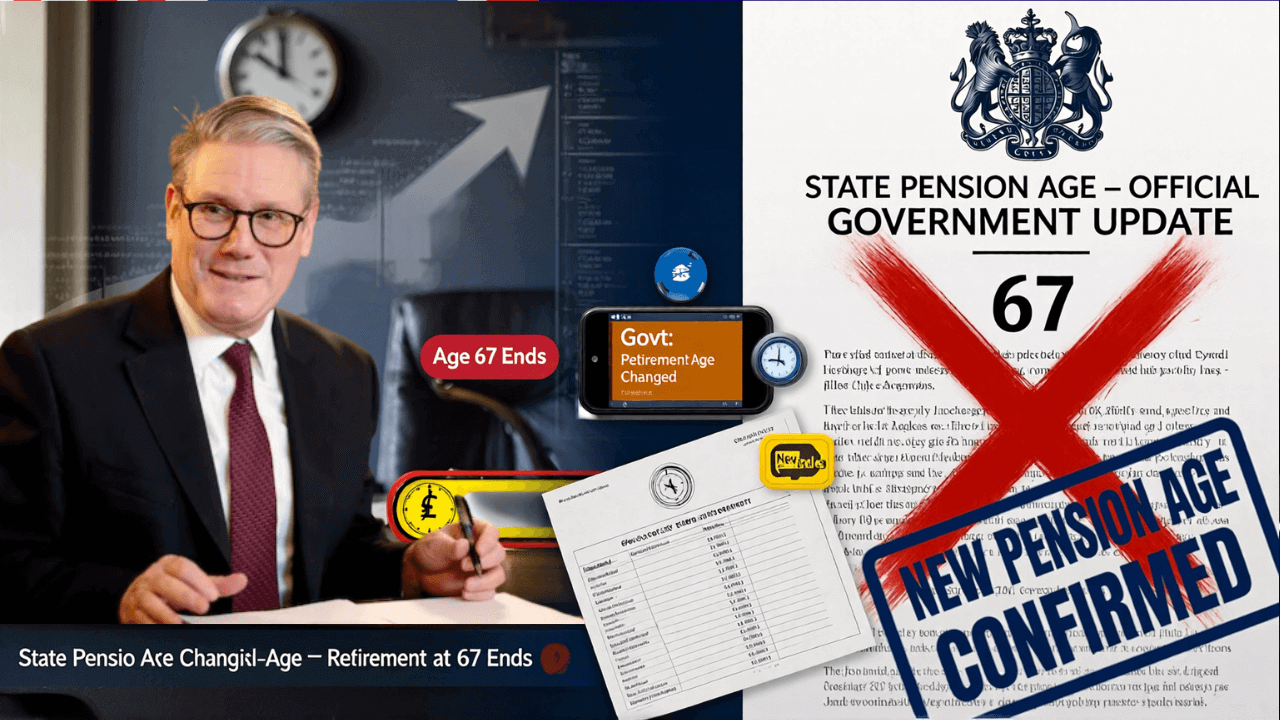 Goodbye to Retiring at 67 – UK Government Officially Confirms the New State Pension Age